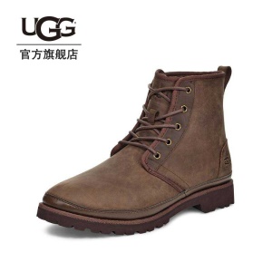 UGG 2020秋冬男士靴子平底哈克兰防滑潮流时尚商务马丁靴1106672 GRZ  熊棕色 42